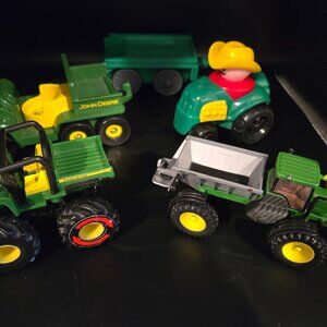 John Deere Toy Farm Equipment and Little People Ertle